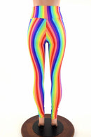 Rainbow High Waist Leggings - Coquetry Clothing