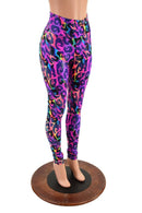 Rainbow Leopard High Waist Leggings - Coquetry Clothing