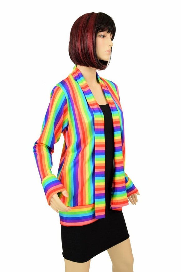 Rainbow "Not a Cardigan" - Coquetry Clothing