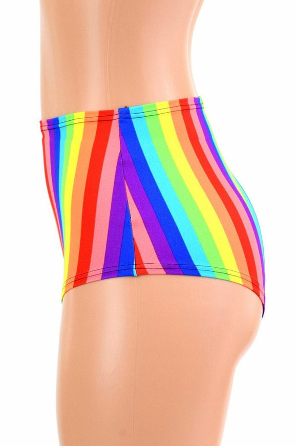 Rainbow "Siren" Shorts - Coquetry Clothing