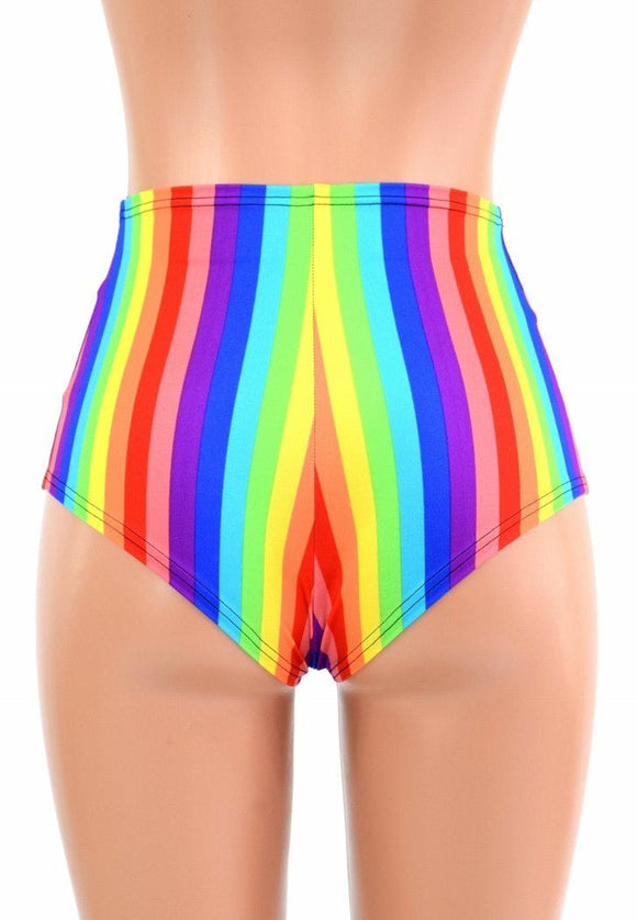 Rainbow "Siren" Shorts - Coquetry Clothing