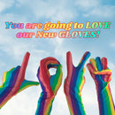 Rainbow Stripe Gloves - Coquetry Clothing