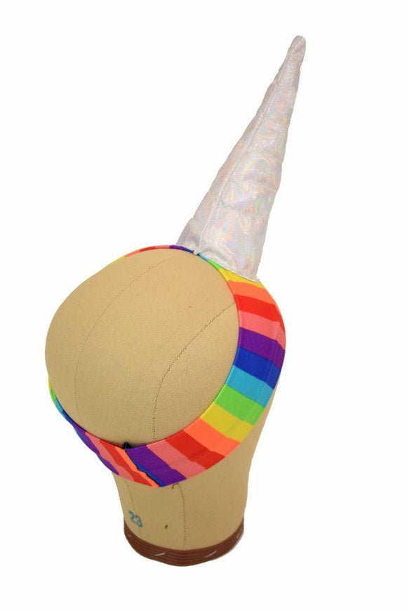 Rainbow Unicorn Horn Headband - Coquetry Clothing