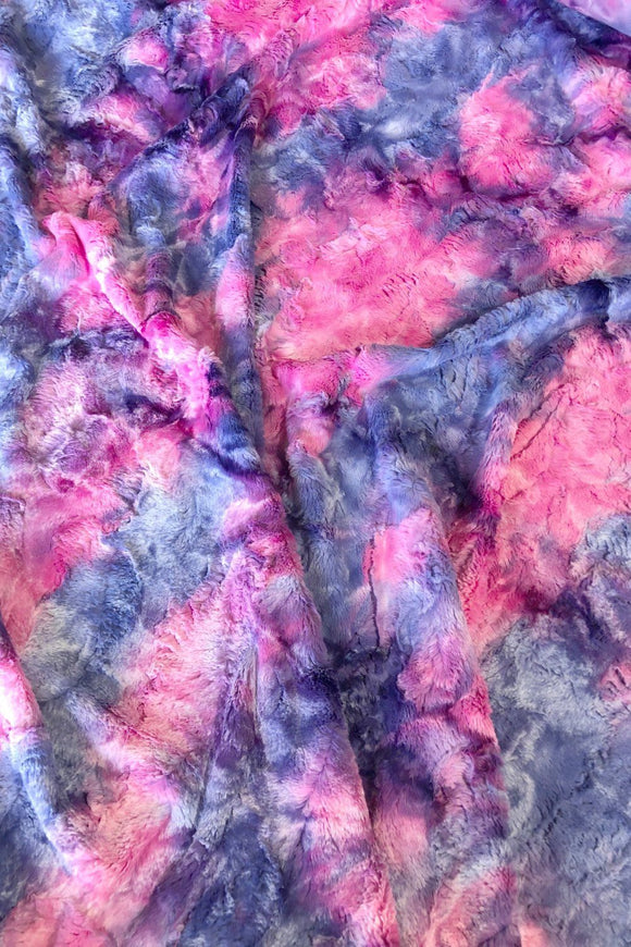 Razzle Dazzle Minky Faux Fur Fabric - Coquetry Clothing