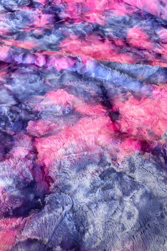 Razzle Dazzle Minky Faux Fur Fabric - Coquetry Clothing