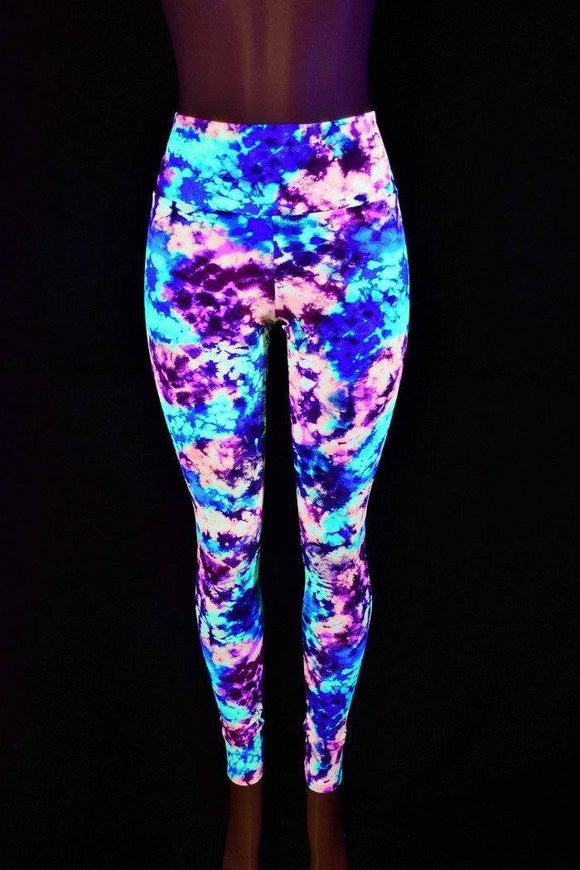 Ready to Ship Acid Splash High Waist Leggings XXS - Coquetry Clothing