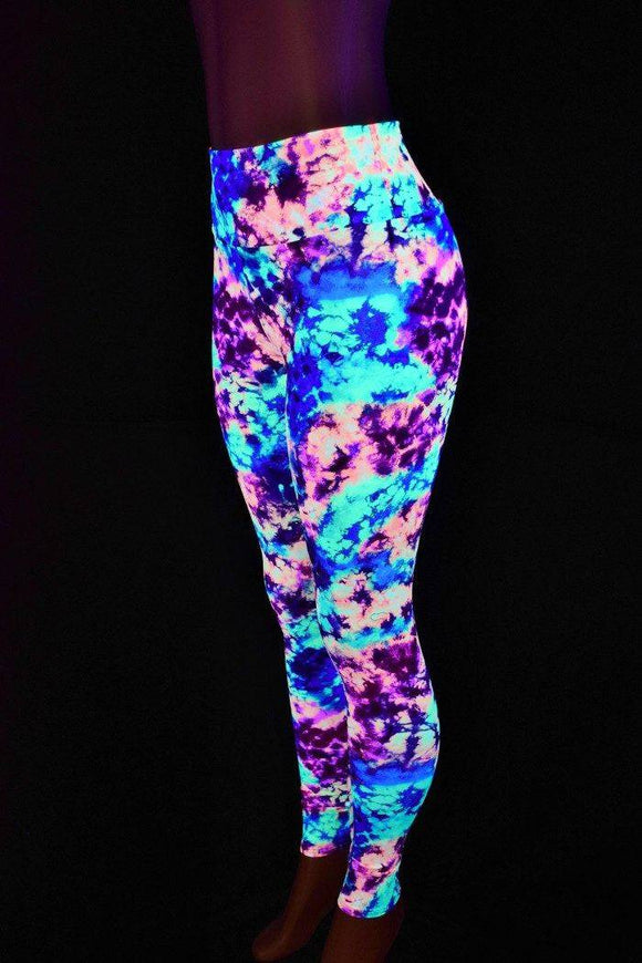Ready to Ship Acid Splash High Waist Leggings XXS - Coquetry Clothing