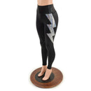 Ready to Ship High Waist Leggings with Lightning Bolts 2XL - Coquetry Clothing