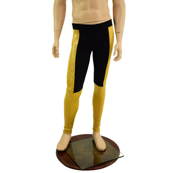Ready to Ship Mens Midrise Luchador Leggings - Coquetry Clothing