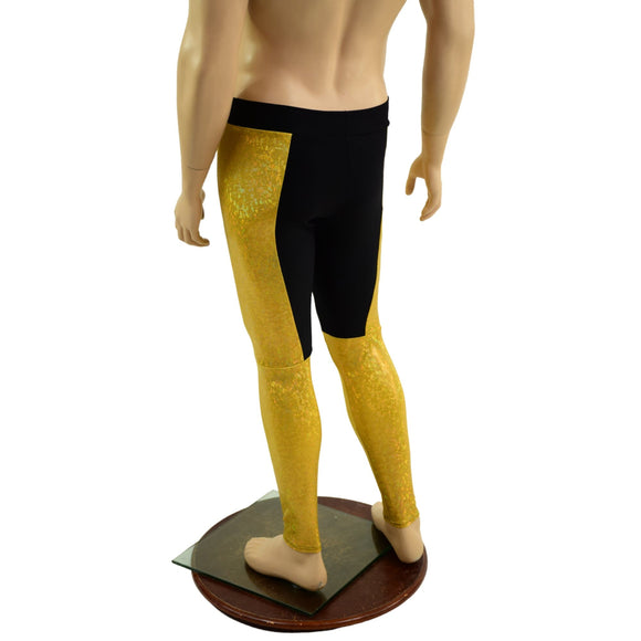 Ready to Ship Mens Midrise Luchador Leggings - Coquetry Clothing