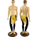 Ready to Ship Mens Midrise Luchador Leggings XL - Coquetry Clothing