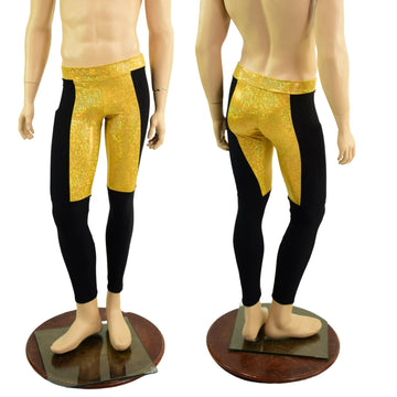 Ready to Ship Mens Midrise Luchador Leggings XL - Coquetry Clothing