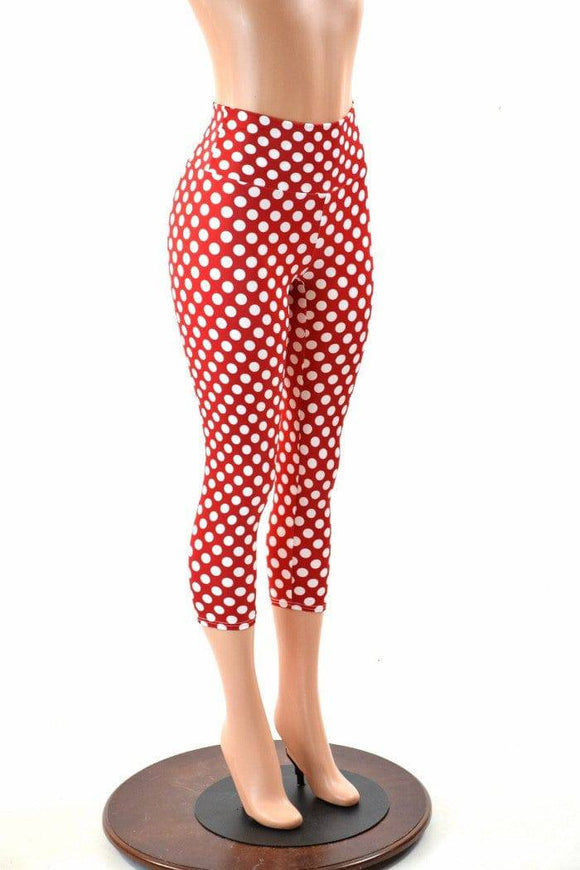 Ready to Ship Minnie High Waist Capri Leggings Medium - Coquetry Clothing
