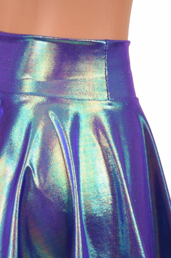 Ready to Ship Moonstone Circle Cut Rave Skirt Small - Coquetry Clothing