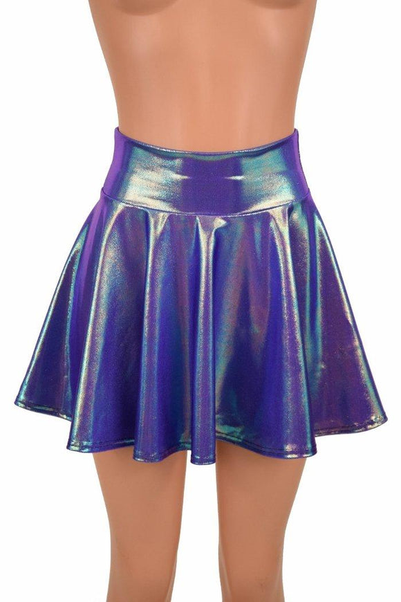 Ready to Ship Moonstone Circle Cut Rave Skirt Small - Coquetry Clothing
