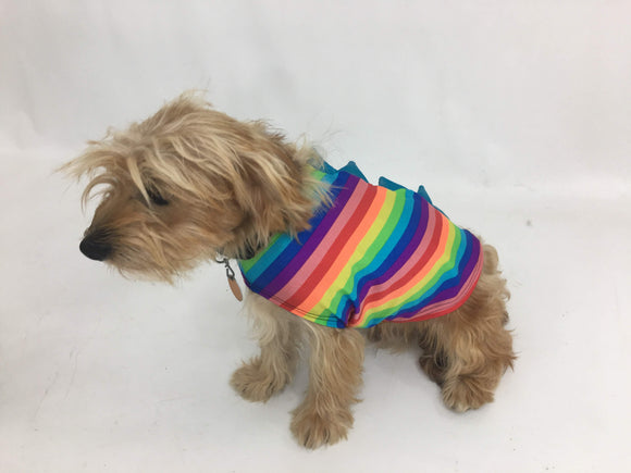 Red & Blue Harlequin Pet Shirt - Coquetry Clothing