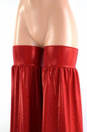 Red Metallic Stilt Covers - 3