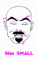 Red "Rugged" Facial Fashion Kit - Coquetry Clothing