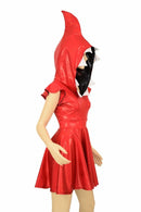 Red Shark Skater Dress - Coquetry Clothing