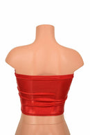 Red Sparkly Jewel Tube Top - Coquetry Clothing