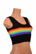 Retro Rainbow Crop Tank - 6