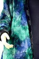 Reversible Double Minky A Line Coat - Coquetry Clothing