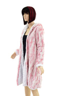 Reversible Double Minky A Line Coat - 3