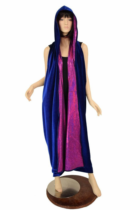 Reversible Hooded Racerback Duster - Coquetry Clothing