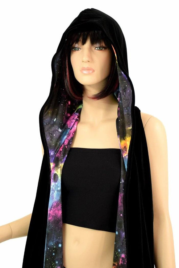Reversible Hooded Racerback Duster - Coquetry Clothing
