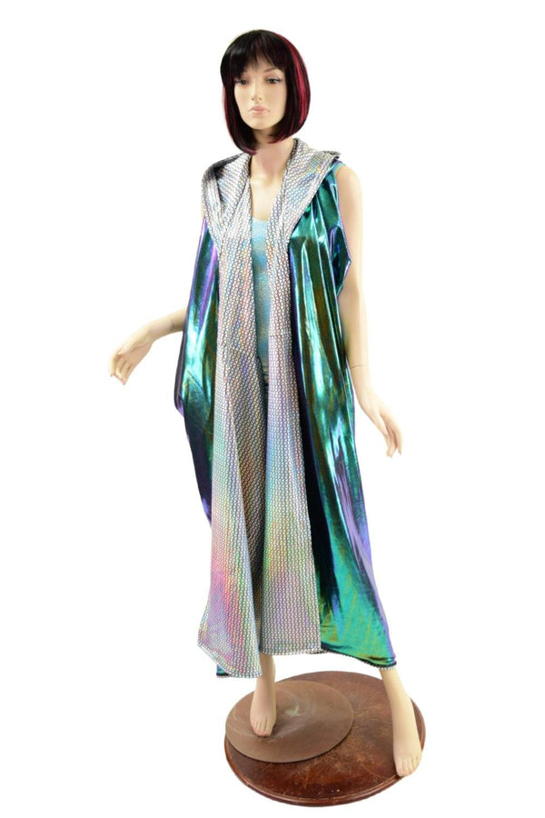 Reversible Hooded Racerback Duster - 6