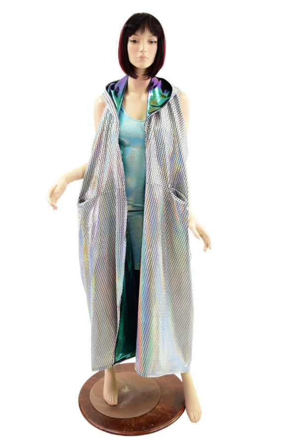 Reversible Hooded Racerback Duster - 2