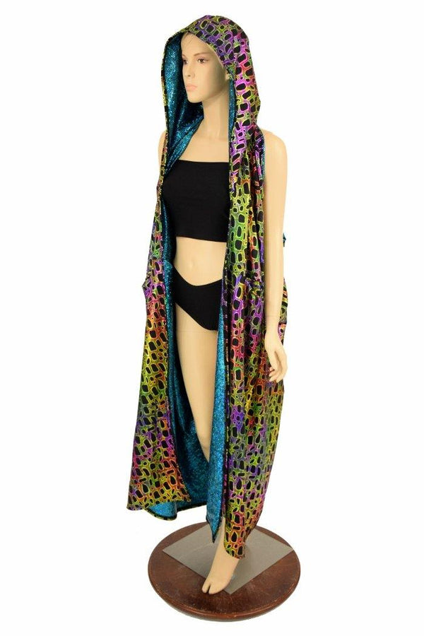 Reversible Hooded Racerback Duster - 5