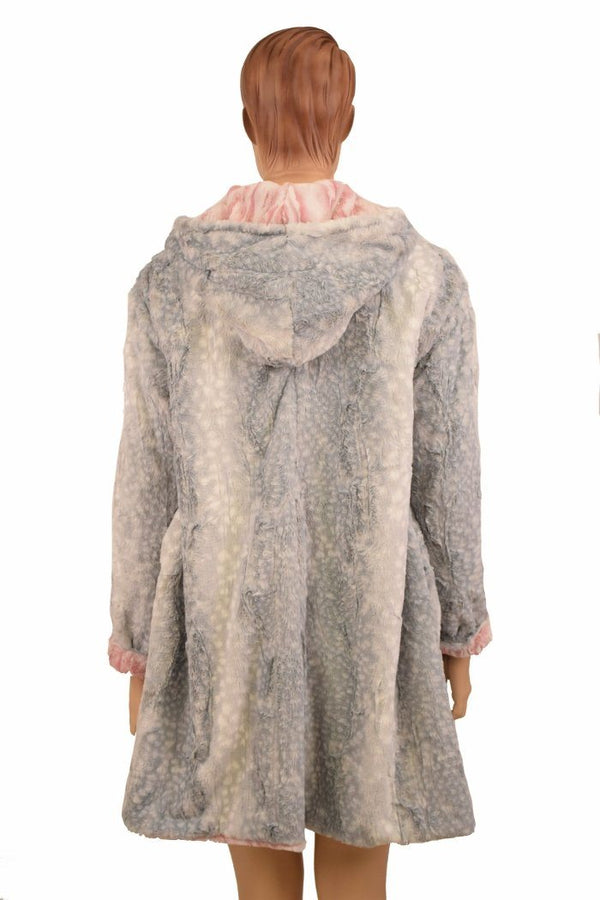 Reversible Minky A Line Coat - 4