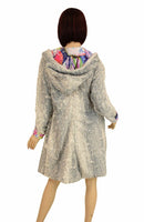 Reversible Minky A Line Coat - Coquetry Clothing