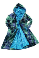 Reversible Minky A Line Coat - Coquetry Clothing