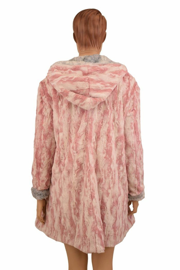 Reversible Minky A Line Coat - 14