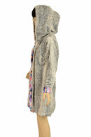 Reversible Minky A Line Coat - Coquetry Clothing