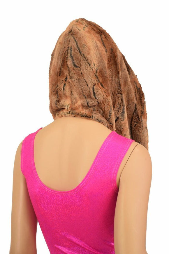 Reversible Minky Festival Hood - Coquetry Clothing