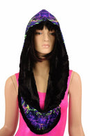 Reversible Minky Festival Hood - Coquetry Clothing