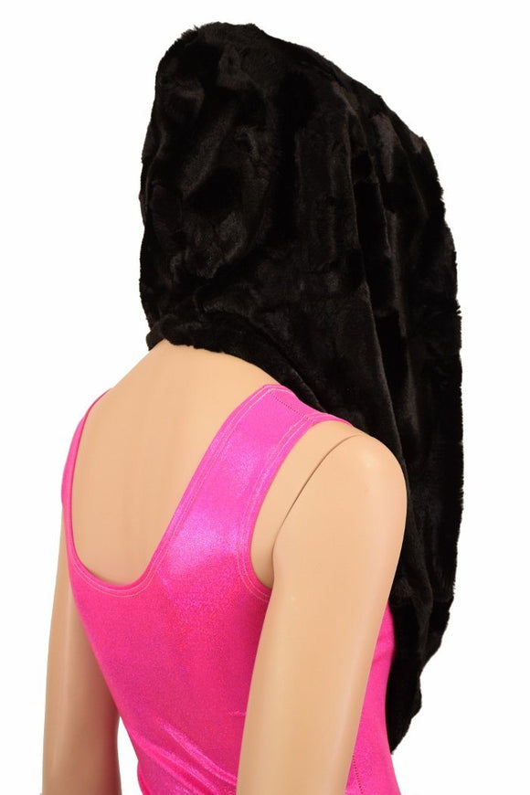 Reversible Minky Festival Hood - Coquetry Clothing