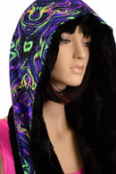 Reversible Minky Festival Hood - Coquetry Clothing
