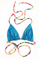 Reversible Triangle Slide Bikini Top - Coquetry Clothing