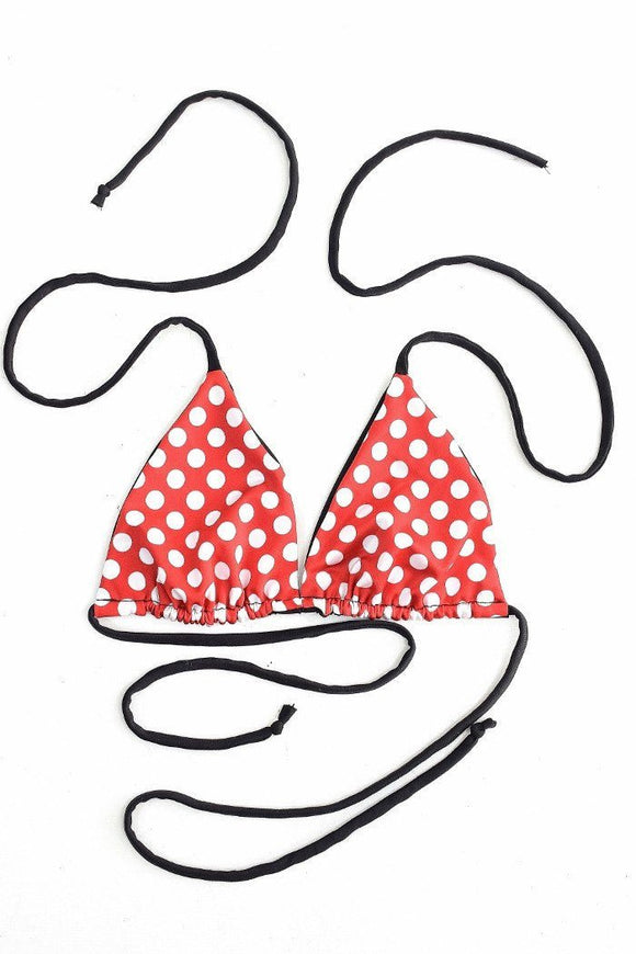 Reversible Triangle Slide Bikini Top - Coquetry Clothing