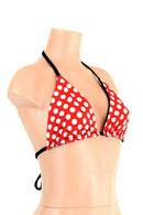 Reversible Triangle Slide Bikini Top - Coquetry Clothing