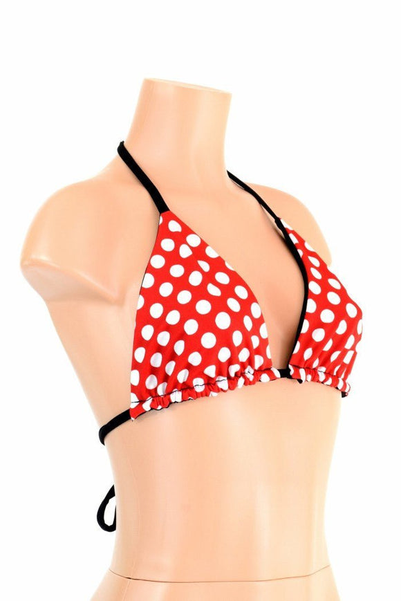 Reversible Triangle Slide Bikini Top - Coquetry Clothing