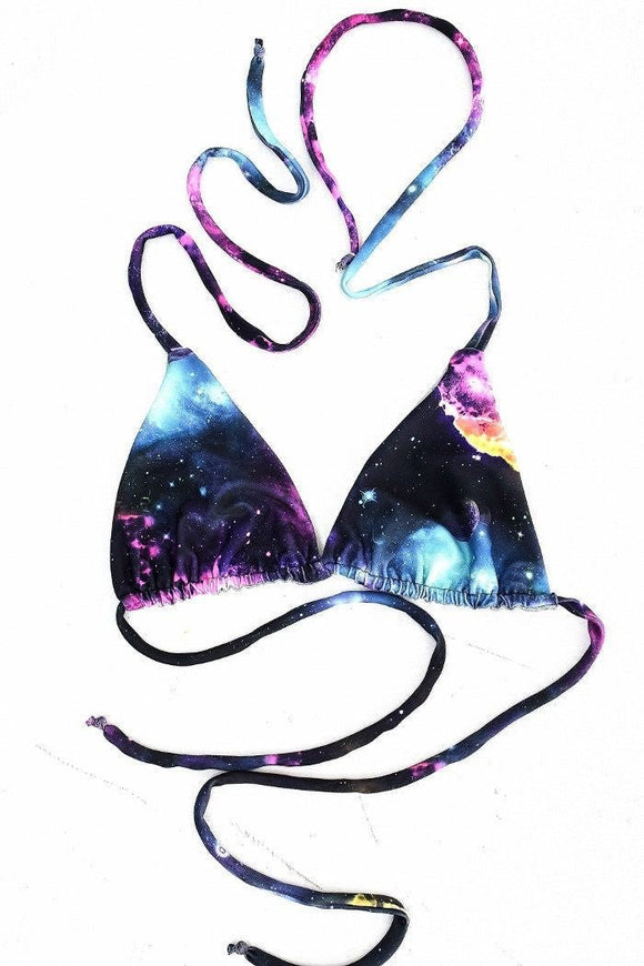 Reversible Triangle Slide Bikini Top - Coquetry Clothing