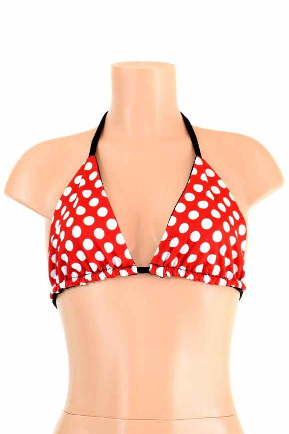 Reversible Triangle Slide Bikini Top - Coquetry Clothing