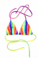 Reversible Triangle Slide Bikini Top - Coquetry Clothing