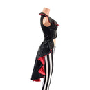 Reversible Tuxedo Tail Cropped Pirate Jacket - Coquetry Clothing
