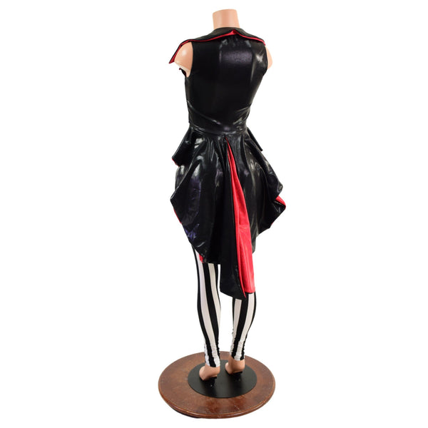 Reversible Tuxedo Tail Cropped Pirate Jacket - 7